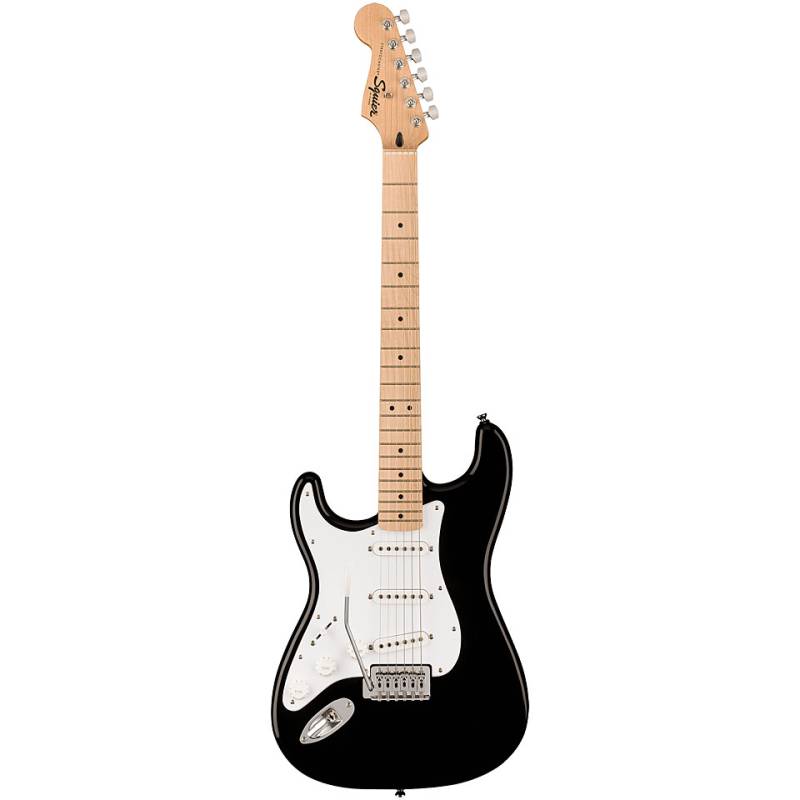 Squier Sonic Stratocaster MN Black, Left-Handed E-Gitarre Lefthand von Squier