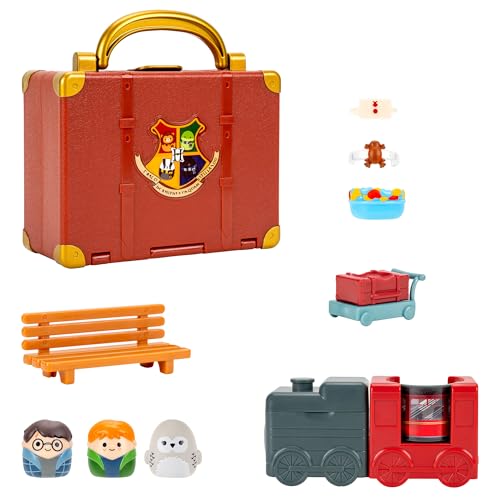 Squish-a-longs SQAL0110 - Harry Potter Hogwarts Express Playset, enthält 3X 2,5 cm Mini-Squish mit 3X Accessoires, 1x Koffer Spielset und 1x Collectors Guide - Sammeln, Tauschen und Spielen Squish-a-longs SQAL0110 - Harry Potter Hogwarts Express Playset, enthält 3X 2,5 cm Mini-Squish mit 3X Accessoires, 1x Koffer Spielset und 1x Collectors Guide - Sammeln, Tauschen und Spielen von Squish-a-longs
