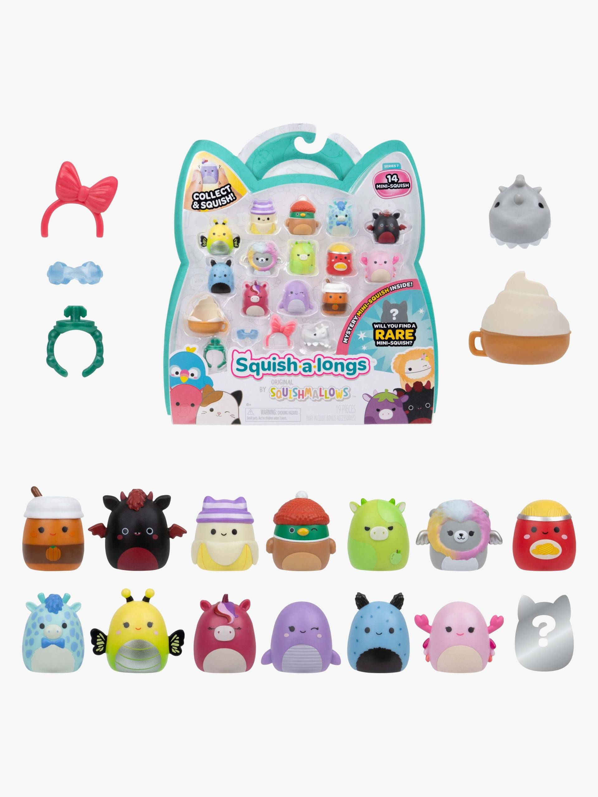 Squishalongs S7 Spielset 14-Pack 2,5 Cm Squishalongs S7 Spielset 14-Pack 2,5 Cm von Squish-a-longs