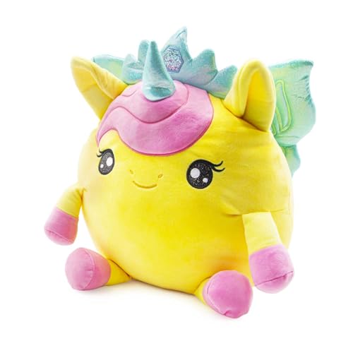 SQUISHPETS Big Galupy Rainbow Unicorn Freya - Einhorn Plüschtier 30cm zum Kuscheln und Spielen SQUISHPETS Big Galupy Rainbow Unicorn Freya - Einhorn Plüschtier 30cm zum Kuscheln und Spielen von SquishPets
