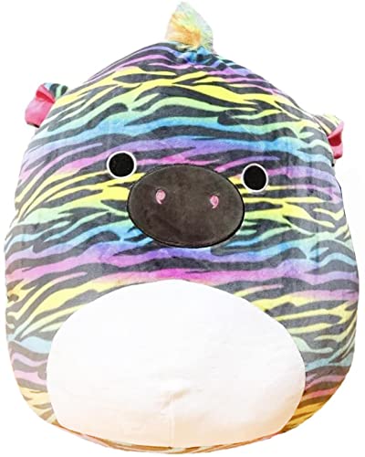 SQUISHMALLOW KellyToys – 20 cm – Safiyah The Rainbow Zebra – Super weiches Plüschtier Tierkissen Pal Buddy Stofftier Geburtstagsgeschenk SQUISHMALLOW KellyToys – 20 cm – Safiyah The Rainbow Zebra – Super weiches Plüschtier Tierkissen Pal Buddy Stofftier Geburtstagsgeschenk von Squishmallows
