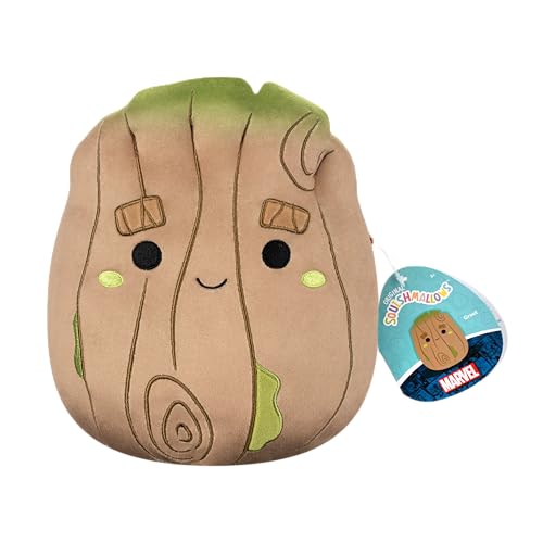 SQUISHMALLOWS SQDI01352 - Marvel Groot 20 cm, offizielles Jazwares Plüsch, superweiches Kuscheltier von Squishmallows