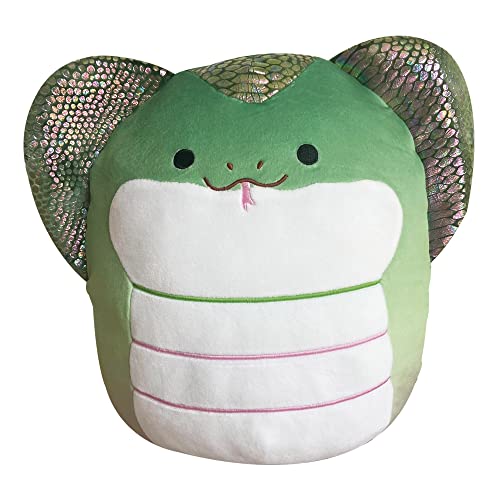 SQUISHSMALLOW Squishmallow S by KellyToy Cobra Snake Khaled, 30,5 cm, Limitierte Auflage Dezember 2021 von Squishmallows