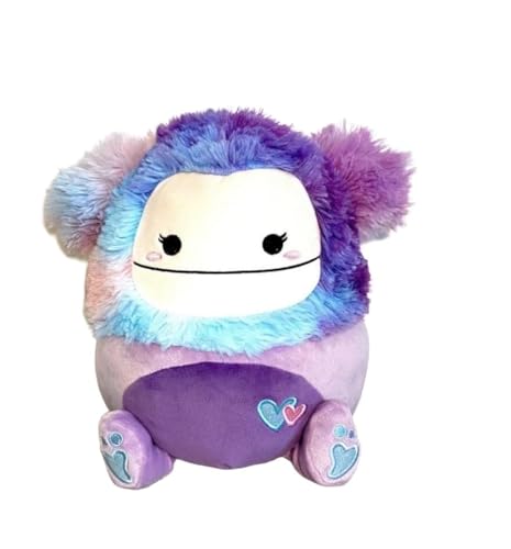 Squishmallow 8" Eden The Valentine Bigfoot with Heart Logo Valentine's Day Plush- Officially Licensed Kellytoy - Collectible Soft & Squishy Stuffed Animal Toy - Gift for All Ages -8 Inch von Squishmallows