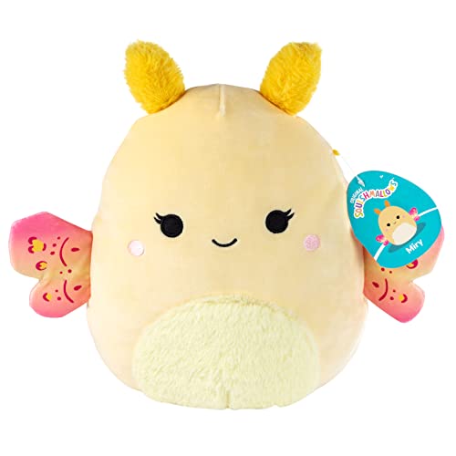 Squishmallow 25,4 cm Miry The Yellow Moth Plüschtier – offizielles Kellytoy New 2023 – niedliches und weiches Schmetterling-Stofftier – tolles Geschenk für Kinder Squishmallow 25,4 cm Miry The Yellow Moth Plüschtier – offizielles Kellytoy New 2023 – niedliches und weiches Schmetterling-Stofftier – tolles Geschenk für Kinder von Squishmallows