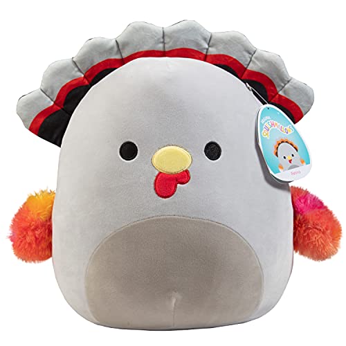Squishmallow 30,5 cm Petina The Turkey – Thanksgiving Offizielles Kellytoy – niedliches und weiches Plüschtier – tolles Geschenk für Kinder Squishmallow 30,5 cm Petina The Turkey – Thanksgiving Offizielles Kellytoy – niedliches und weiches Plüschtier – tolles Geschenk für Kinder von Squishmallows