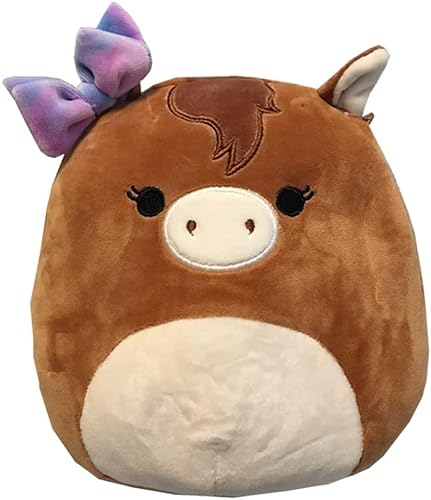 Squishmallow Kellytoy Plush Farm Squad Squishy Soft Plush Toy Animals (Tomar Horse, 7 Inch) von Squishmallows