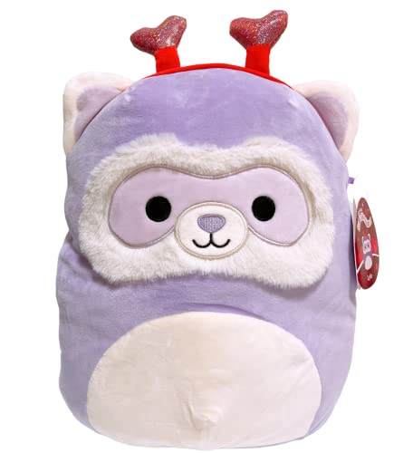 Squishmallow Kellytoy Valentines D Squad Plüschtier, weiches Plüschtier (20,3 cm, Lyle das lila Frettchen) von Squishmallows