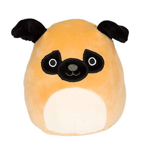 Squishmallow Official Kellytoy Plush 8" Pug Dog - Ultrasoft Stuffed Animal Plush Toy, Multicolor von Squishmallows