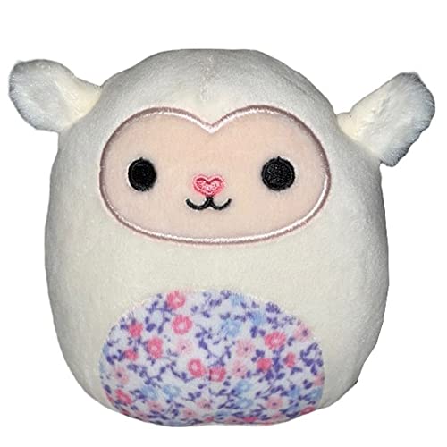 Squishmallow Official Kellytoy Plush Farm Squad Squishy Soft Plush Toy Animals (Sophie Lamb (Floral Belly), 5 Inch) von Squishmallows