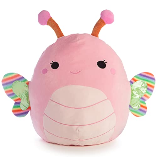 Squishmallow Offizielles Kellytoy Bugs Insects & Creeping Things, weiches Pl sch-Quetsch-Spielzeug Tiere (Brielana-Schmetterling, 30,5 cm) von Squishmallows