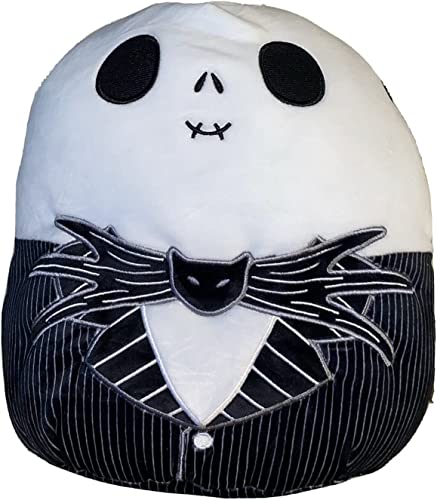 Squishmallow Offizielles Kellytoy Disney-Figuren, weiches Plüschtier (Jack Skellington, 17,8 cm) von Squishmallows