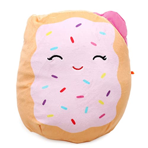 Squishmallow Offizielles Kellytoy Food Squad Plüschtier weiches Plüschtier (Fresa Frosted Pop Tart, 20,3 cm) von Squishmallows