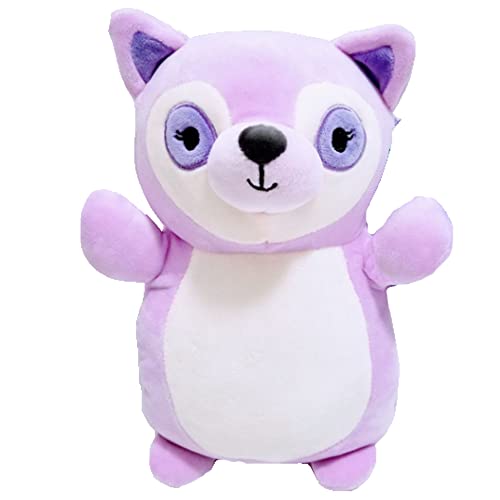 Squishmallow Offizielles Kellytoy Hug Mees Squishy weiches Plüschtier (Layla Lemur, 35,6 cm) von Squishmallows