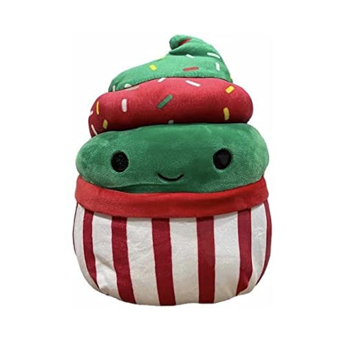 Squishmallow Offizielles Kellytoy Pl schtier f r Weihnachten, Winterurlaub, Pl schtiere, 20,3 cm (Chantal Cupcake, 20,3 cm) von Squishmallows