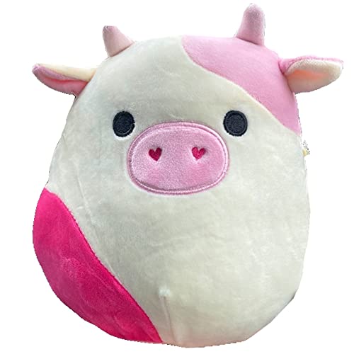 Squishmallow Offizielles Kellytoy Plush Farm Squad Squishy Soft Plush Toy Animals (Caedyn Cow, 12,7 cm) von Squishmallows