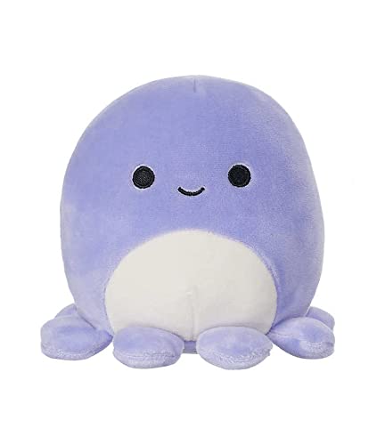 Squishmallow Squishmallows Offizielles Kellytoy Pl schtier Sea Life Squad Squishy Soft Plush Toy Animals (Violet Octopus, 5 Zoll) von Squishmallows