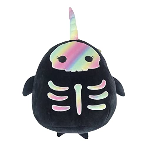 Squishmallow s Offizielles Kellytoy 30,5 cm weiches Plüschtier (Bufinda Narwhal Skelett) von Squishmallows