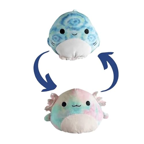 Squishmallows 12,7 cm Flip-a-Mallows Kellytoy Plüsch (Luther und Tinleya) (SQJW22-5FL-CC-S9) von Squishmallows