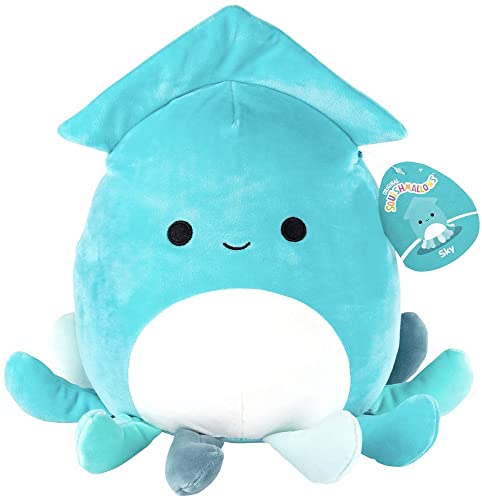 Squishmallows 19,1 cm Sky The Squid, (SQCR02692) von Squishmallows