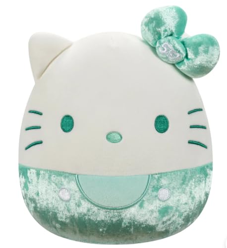 Squishmallows 20,3 cm Original Hello Kitty and Friends Plüsch zum 50. Jahrestag - Offizieller Jazwares Plüsch 2024 (Blaugrün) von Squishmallows