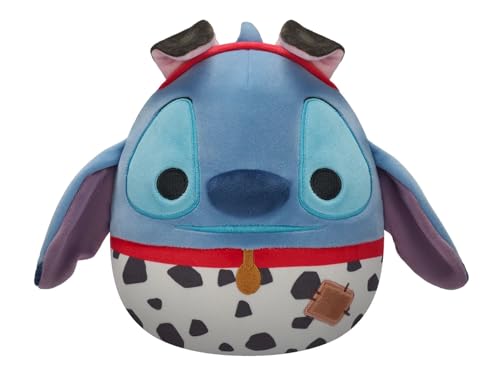 Squishmallows 20,3 cm offiziell lizenziertes Kellytoy Herbst 2024 Stitch in Costume Squad Plüsch – Sammlerstück weich (Stitch Dalmatiner Hund) von Squishmallows