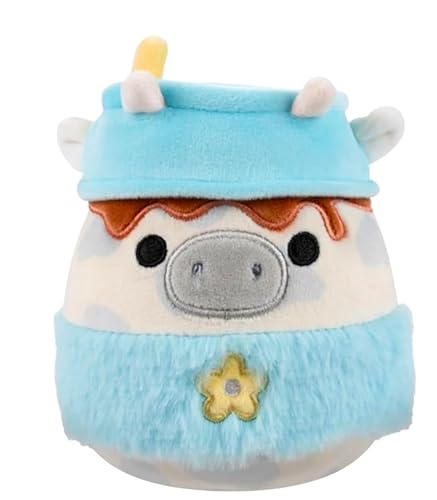 Squishmallows 2025 Original Ostern A Squad Plüsch – Sammlerstück, weiches & Squishy Mini Stofftier Spielzeug – Add to Your Squad – Geschenk für Kinder, Mädchen & Jungen (Mustafa The Spotted Cow) von Squishmallows