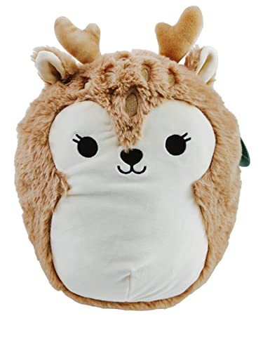 Squishmallows 30,5 cm Dawn The Fawn Fuzz-a-Mallows Plüsch – Fügen Sie Ihrem Trupp Dawn hinzu, Ultrasoft gefülltes Wildtiertier Großes Plüschtier, offizielles Kellytoy Plüsch von Squishmallows