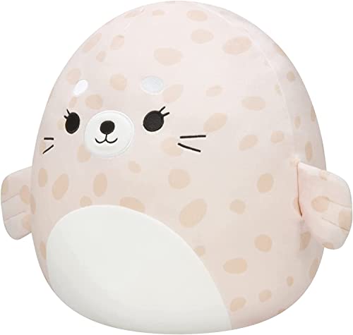 Squishmallows 35,6 cm beige gepunktetes Robbe mit weißem Bauch Plüsch – fügen Sie Lilou zu Ihrem Squad hinzu, ultraweiches Stofftier, großes Plüschtier, offizielles Kellytoy Plüschtier Squishmallows 35,6 cm beige gepunktetes Robbe mit weißem Bauch Plüsch – fügen Sie Lilou zu Ihrem Squad hinzu, ultraweiches Stofftier, großes Plüschtier, offizielles Kellytoy Plüschtier von Squishmallows