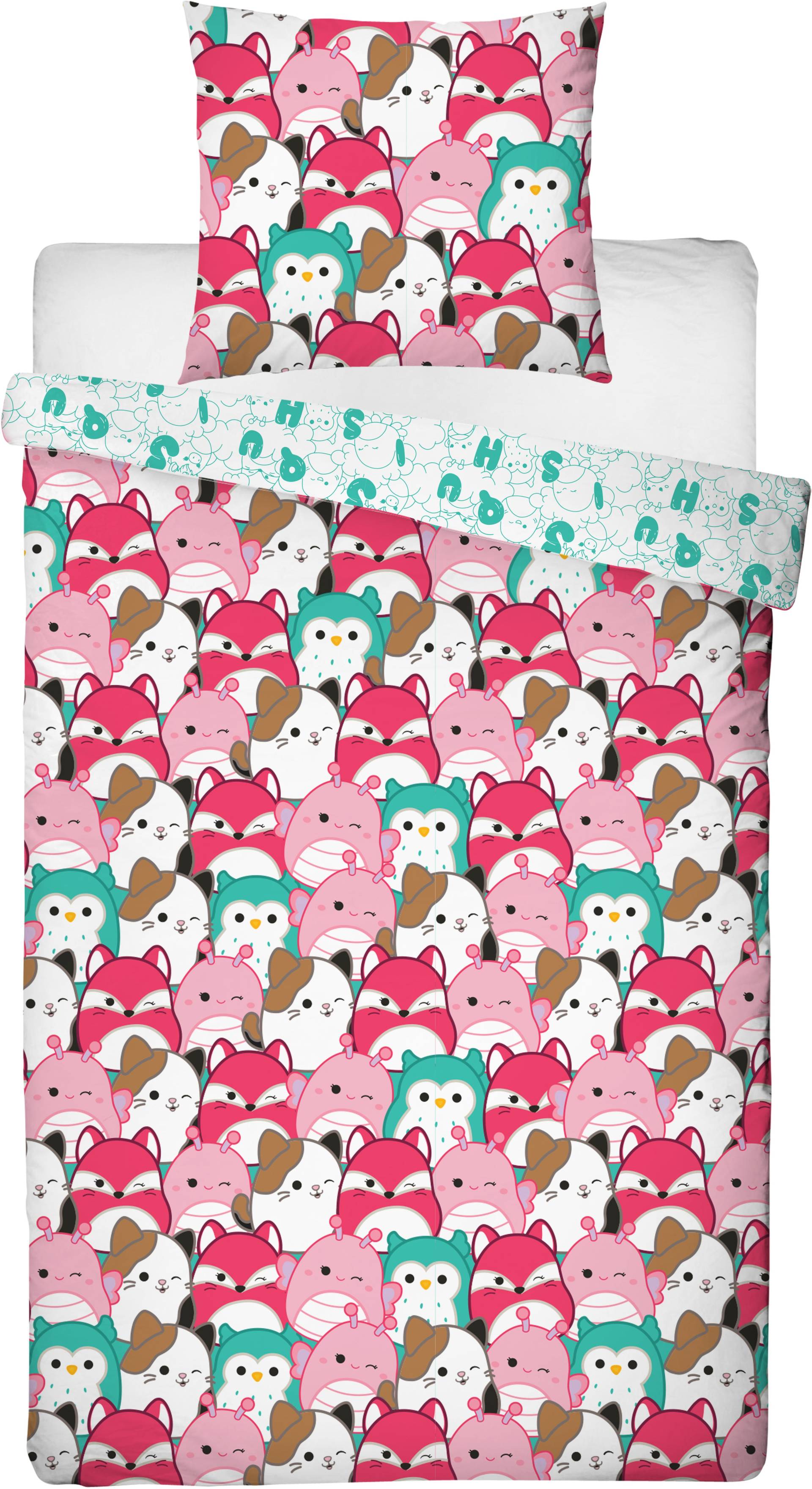 Squishmallows Bettwäsche-Set 140x200 Squishmallows Bettwäsche-Set 140x200 von Squishmallows