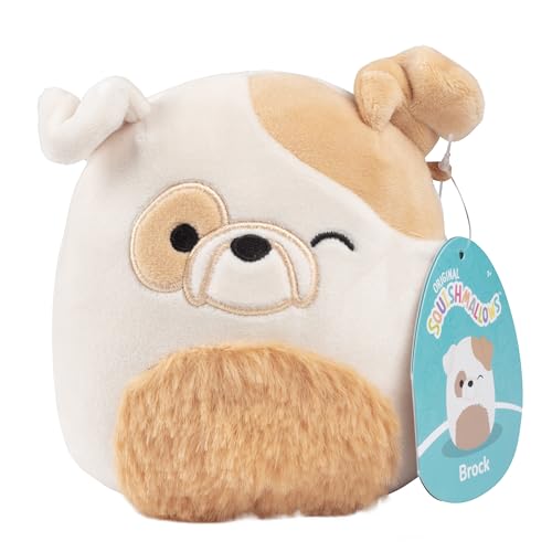 Squishmallows Brock The Bulldog – Offiziell lizenziertes Kellytoy Plüsch – Sammlerstück, weiches und quetschbares Mini-Welpen-Stofftier – fügen Sie Ihre Truppe hinzu – Geschenk für Kinder, Mädchen und Squishmallows Brock The Bulldog – Offiziell lizenziertes Kellytoy Plüsch – Sammlerstück, weiches und quetschbares Mini-Welpen-Stofftier – fügen Sie Ihre Truppe hinzu – Geschenk für Kinder, Mädchen und von Squishmallows