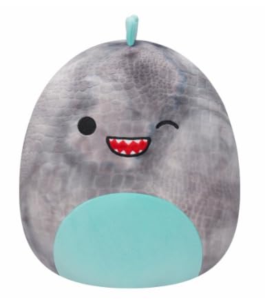 Squishmallows Chuey der T-Rex Dinosaurier (zwinkern), offizielles Kellytoy Jazwares Plüsch, Sammlerstück, weiches und quetschbares Stofftierspielzeug, Geschenk für Kinder, Mädchen und Jungen, 30,5 cm von Squishmallows
