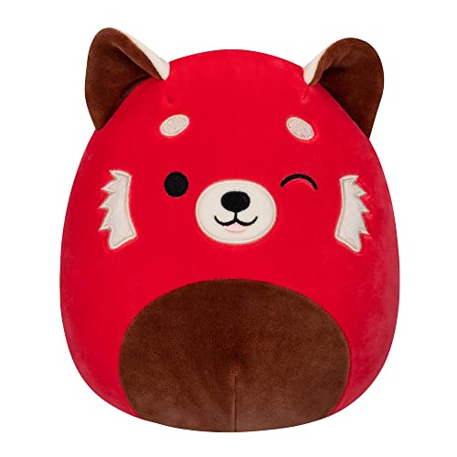 Squishmallows Cici Zwinkernder roter Panda – Little Ultrasoft Offizielles Kelly-Plüschtier, 20,3 cm Squishmallows Cici Zwinkernder roter Panda – Little Ultrasoft Offizielles Kelly-Plüschtier, 20,3 cm von Squishmallows