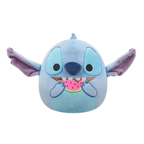 Squishmallows Disney 20,3 cm – Stitch Eating Wassermelone, Größe M von Squishmallows