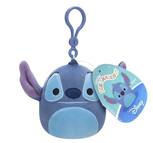 Squishmallows - Disney - Clip On - Stitch 10 cm von Squishmallows
