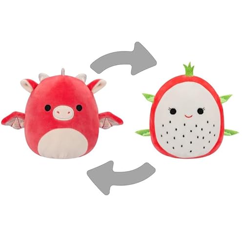 Squishmallows - Flip A Mallow 13 cm - Dragonfruit/Dragon (23131P16) von Squishmallows