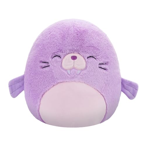 Squishmallows FuzzAMallows Plüschtier Winnie das lila Walross 30 cm – Seltene Exklusiv Original 2024 Squishmallows FuzzAMallows Plüschtier Winnie das lila Walross 30 cm – Seltene Exklusiv Original 2024 von Squishmallows