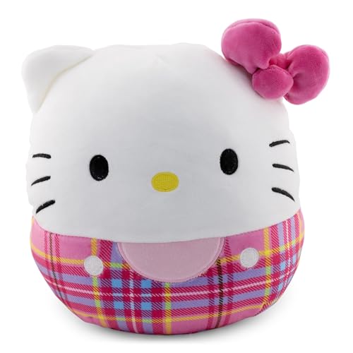 Squishmallows Hello Kitty Karomuster, 20,3 cm, Rot Squishmallows Hello Kitty Karomuster, 20,3 cm, Rot von Squishmallows