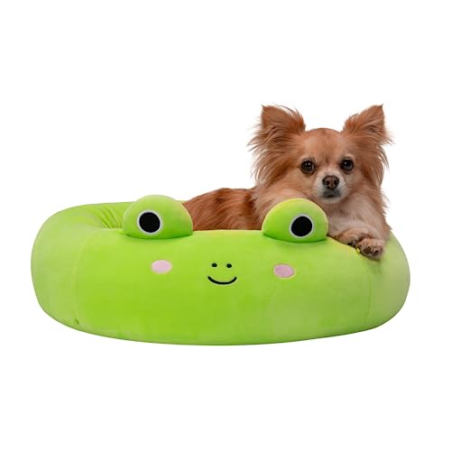 Squishmallows JPT0090 - Wendy der Frosch Tierbett 50 cm, offizielles Jazwares Plüsch, superweiches Haustierbett Squishmallows JPT0090 - Wendy der Frosch Tierbett 50 cm, offizielles Jazwares Plüsch, superweiches Haustierbett von Squishmallows
