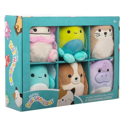 Squishmallows Jazwares SQCR06918 6er Pack Plüschfigur á 13 cm Squishmallows Jazwares SQCR06918 6er Pack Plüschfigur á 13 cm von Squishmallows