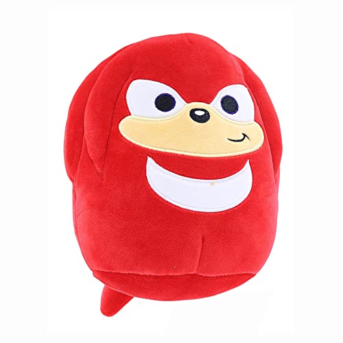 Squishmallows Kellytoy SEGA Sonic Knuckles, Tails, Shadow Plüschtier (17,8 cm Sonic The Knuckles) von Squishmallows