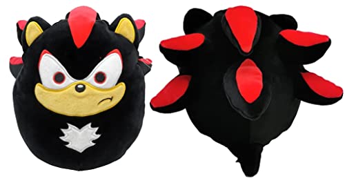 Squishmallows Kellytoy SEGA Sonic Knuckles, Tails, Shadow Plüschtier (25,4 cm Sonic The Shadow) von Squishmallows