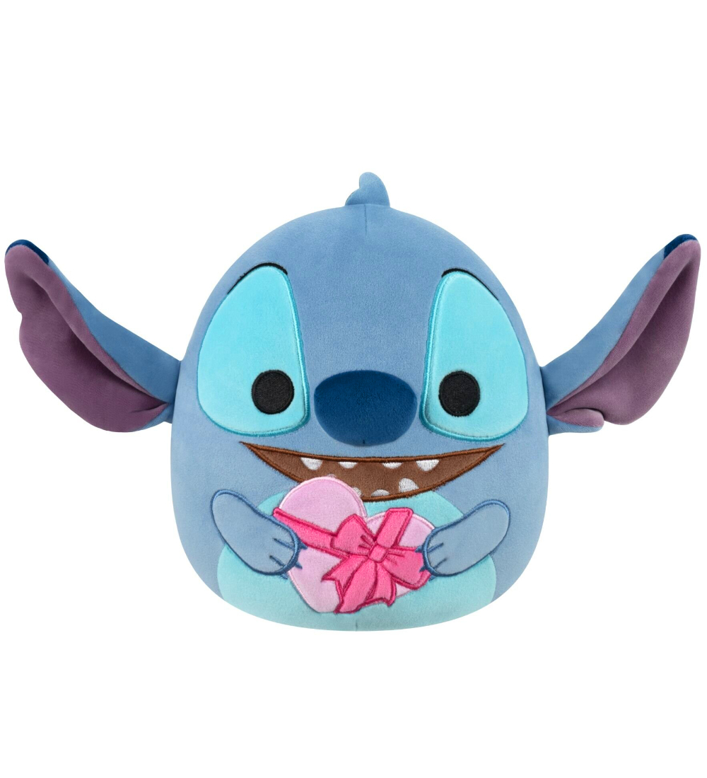 Squishmallows Kuscheltier - 20 cm - Disney Stitch m. Herz - Squishmallows - One Size - Kuscheltiere von Squishmallows