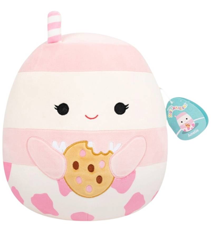 Squishmallows Kuscheltier - 30 cm - Amelie Strawberry Milch - Squishmallows - One Size - Kuscheltiere Squishmallows Kuscheltier - 30 cm - Amelie Strawberry Milch - Squishmallows - One Size - Kuscheltiere von Squishmallows