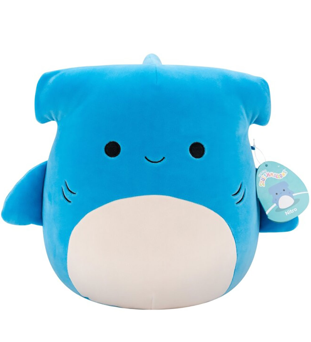 Squishmallows Kuscheltier - 30 cm - Nitro Hammerhai - Squishmallows - One Size - Kuscheltiere von Squishmallows