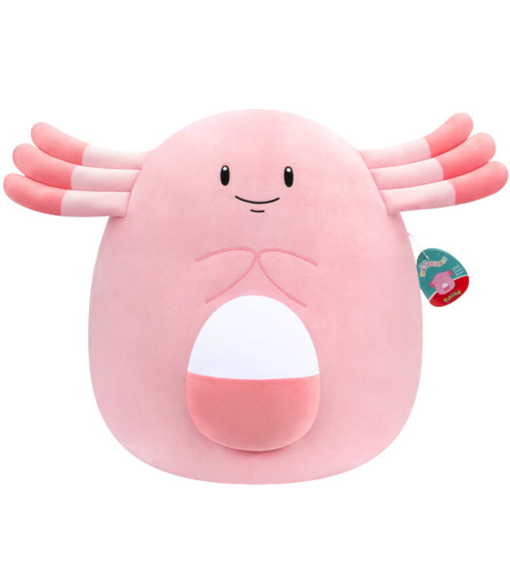 Squishmallows Kuscheltier - 50 cm - Pokémon Chansey - Squishmallows - One Size - Kuscheltiere von Squishmallows