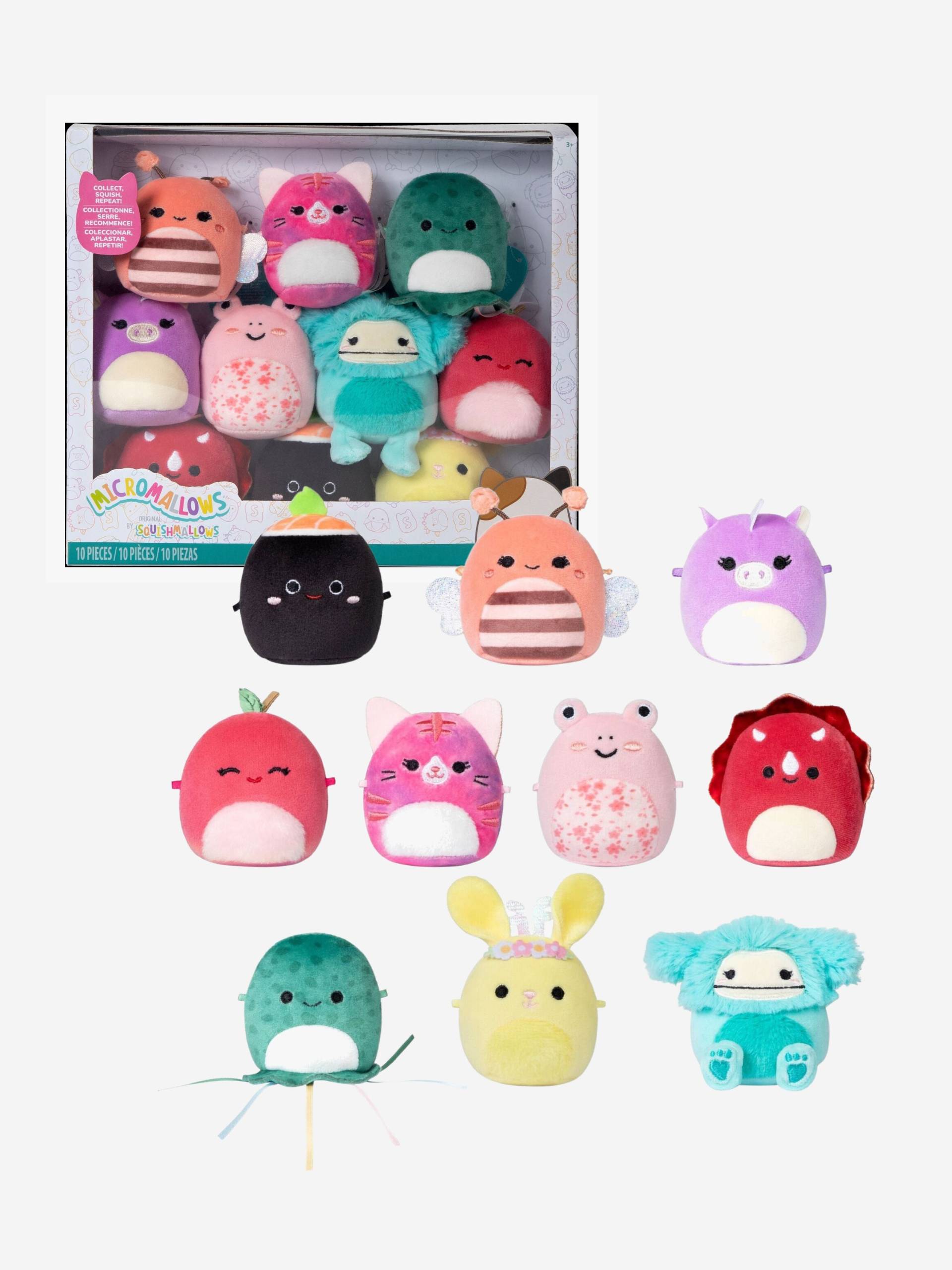 Squishmallows Micromallows Kuscheltier 10er-Pack 6 cm Squishmallows Micromallows Kuscheltier 10er-Pack 6 cm von Squishmallows