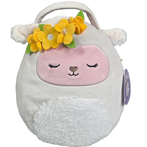 Squishmallows Official Kellytoy Easter Squad Squishy Soft Plush Toy Animal (12 Inch, Sophie Lamb (Flower Crown)) von Squishmallows