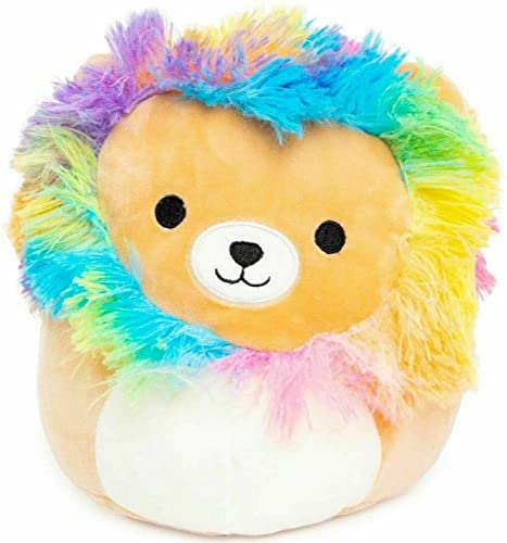 Squishmallows Official Kellytoy Plush 7.5 Inch Squishy Stuffed Toy Animal (Leonard The Lion) von Squishmallows