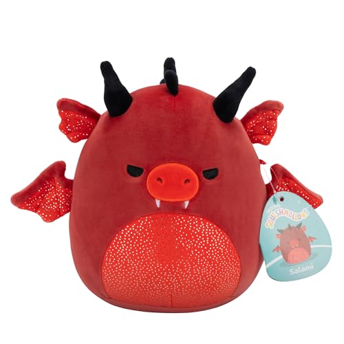 Squishmallows Original 19,1 cm Salami der rote Drache von Squishmallows